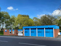 Congleton Ambulance Station. Defibrillator located here.