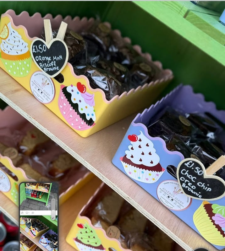 Maxines Bakes cake shed
