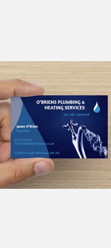 O’Brien plumbing & heating services