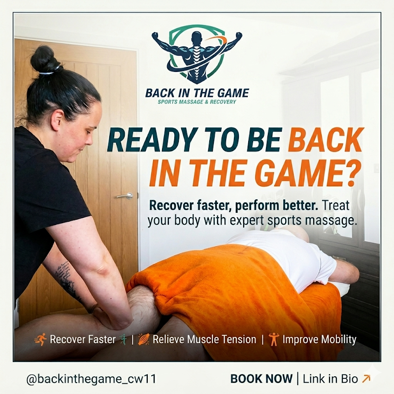Back In The Game - Sports Massage and Recovery