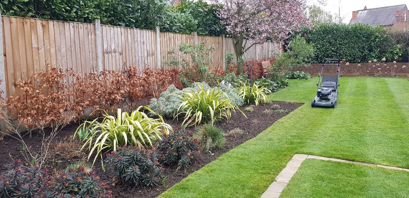 Parker's garden maintenance