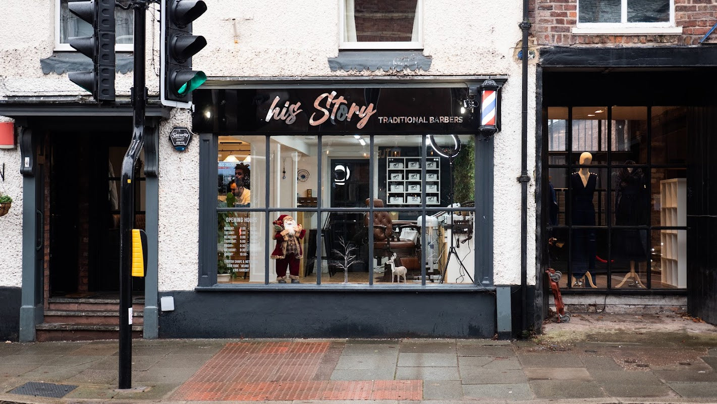 His story Traditional Barber