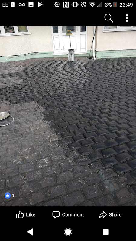 Harlbrook driveway restoration