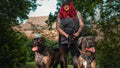 Biker Girl Dog Trainer