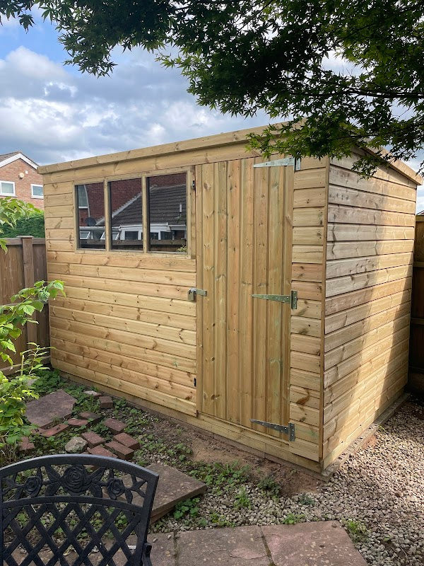 Northwich Garden Sheds Cheshire, Blakemere Village. All types of garden buildings for sale