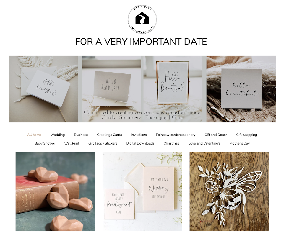 For A Very Important Date