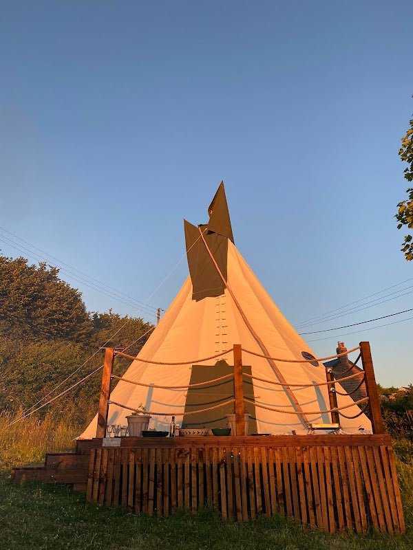 Ty Uchaf Farm Glamping in the beautiful North Wales Borders