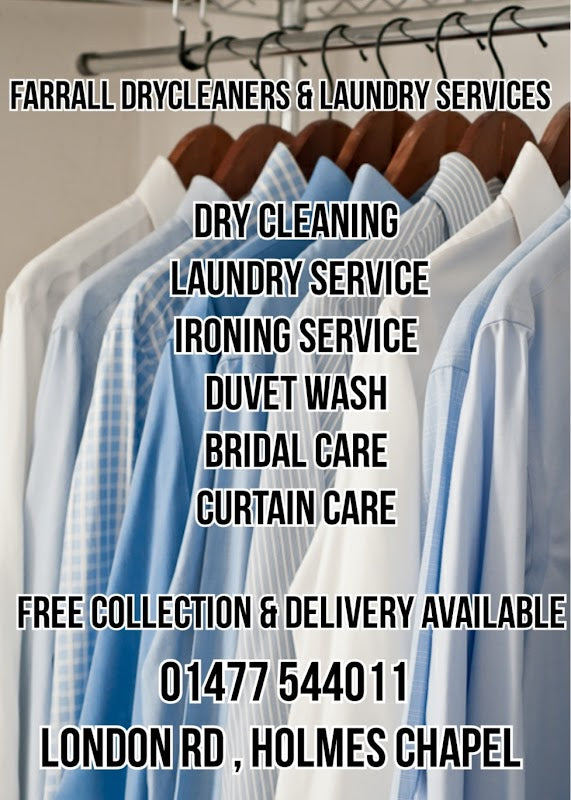 Farrall Dry Cleaners and Laundry services