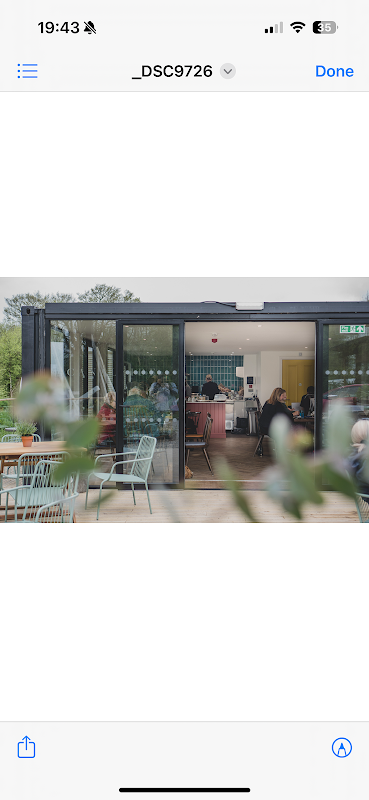 Canalside garden centre